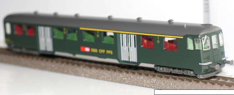 Trix H0 23345 Lightweight Steel Cab Control Car of SBB